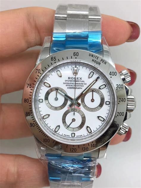 rolex daytona 2016 white dial replica|rolex daytona color chart.